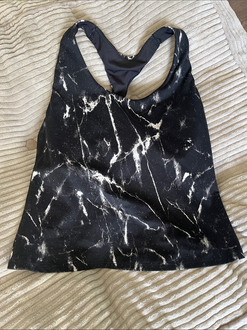 Old Navy Active Black Sports Tank with built in bra